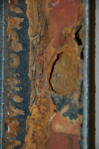 Black Steel 10 year old 2.5 inch main (Before) Copy